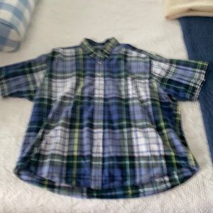 Men’s short sleeve button down shirt